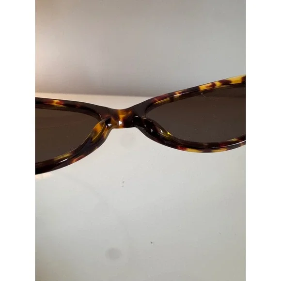 Gucci Vintage Y2K GG2465/S Tortoiseshell Oval Sunglasses Brown Made in Italy - Picture 10 of 16